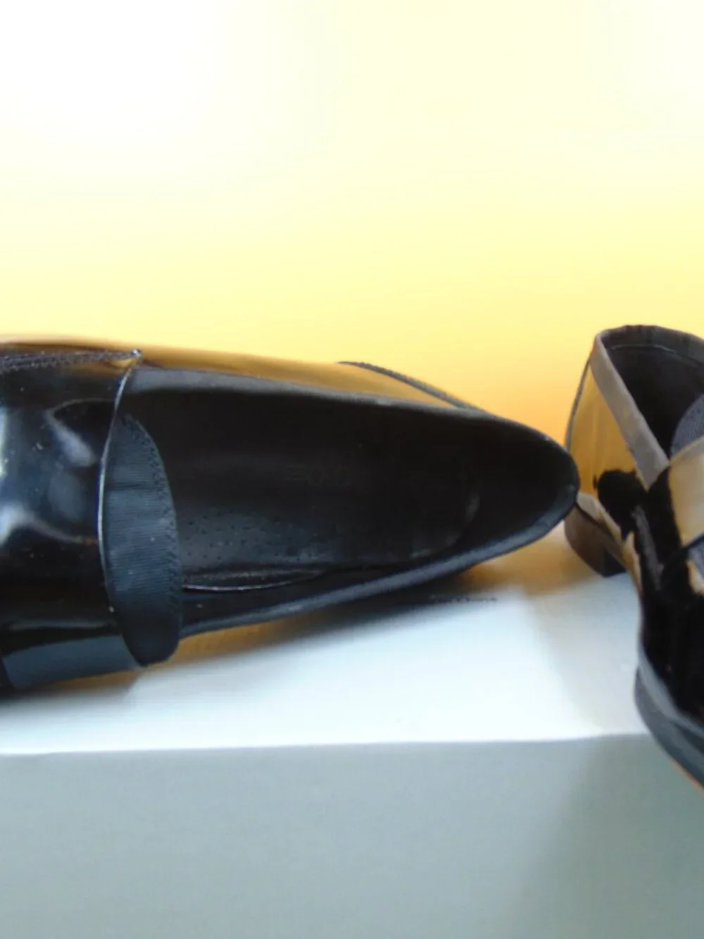 Adolfo 5583/1 mens size 13 m shoes black patent leather wedding shoes